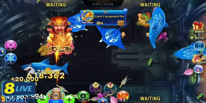 Chơi Game Bắn Cá Hải Vương 3D Trực Tuyến – Trải Nghiệm Hấp Dẫn