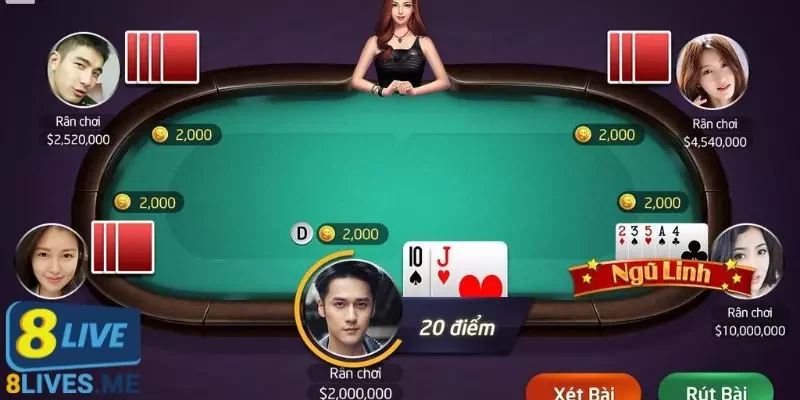 Giới thiệu sơ lược về tựa game xì dách từ 8Live