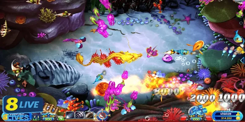 Hướng dẫn quy trình cơ bản khi chơi game bắn cá 4 người