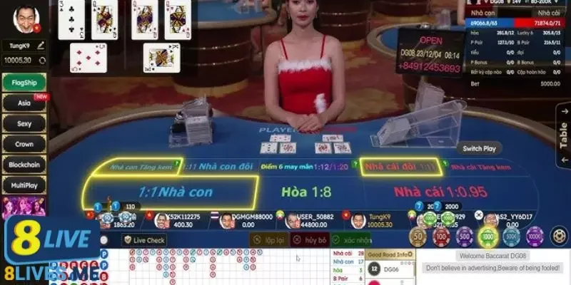 Những điều cần lưu ý khi áp dụng chiến thuật chơi Baccarat