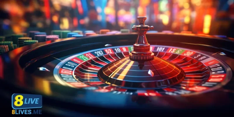 Trải nghiệm roulette tại casino 8Live